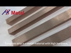 Métal réfractaire à plaque d'alliage de cuivre au tungstène à densité plus élevée