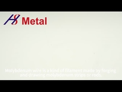 HS Fil de tungstène pur W1 fils de chauffage 99,95% de tungstène fil de tungstène à filament tordu 4 mm