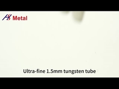 Anodisation de tubes ronds sans soudure à base de molybdène ASTM